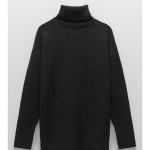 Zara turtleneck sweater. Vicose